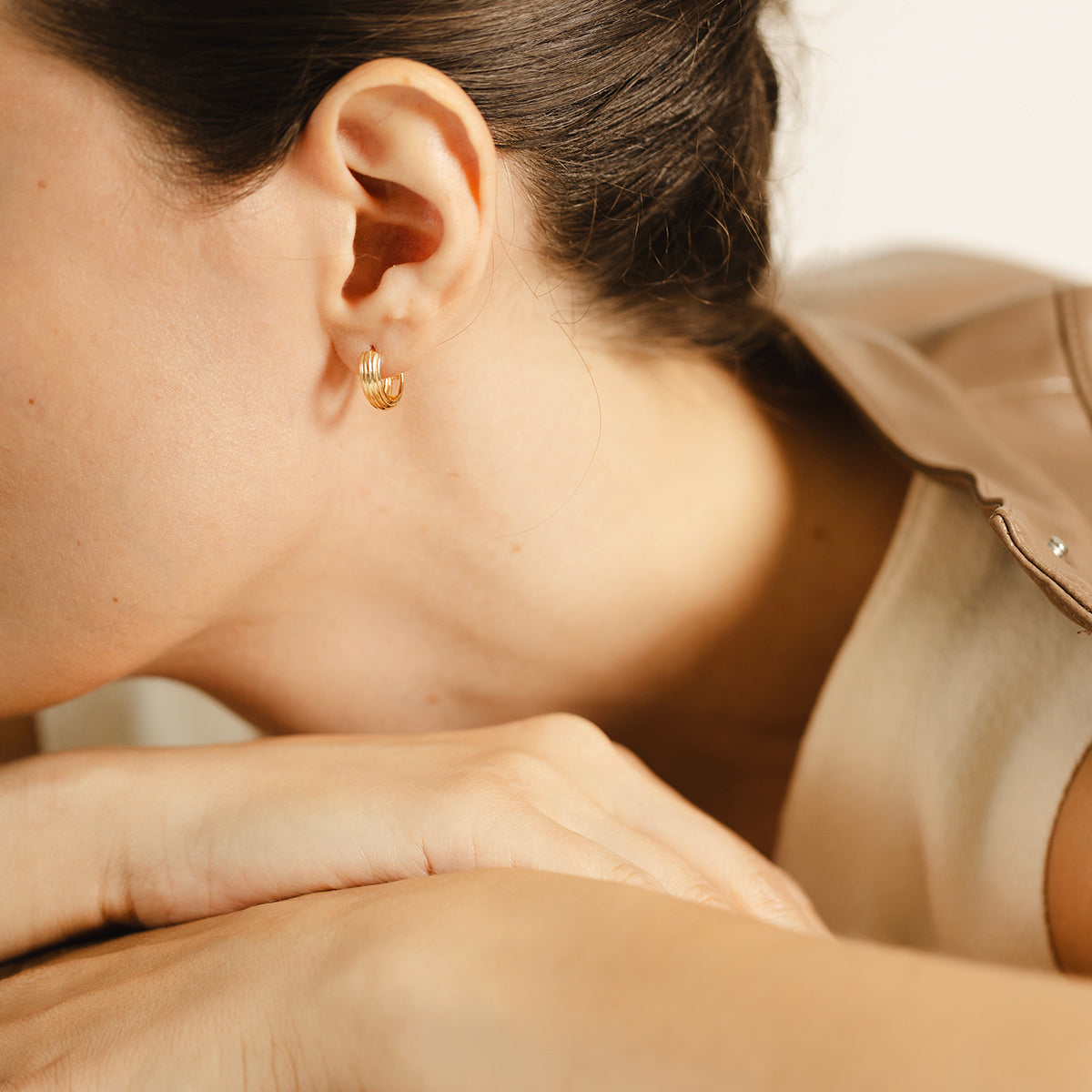 The Perfect Small Thin Gold Hoop Earrings: Everyday Luxury, Effortless Elegance