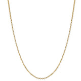 18ct Solid Gold Belcher Chain Necklace