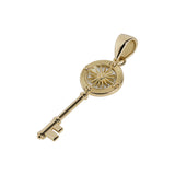 Compass Key Pendant