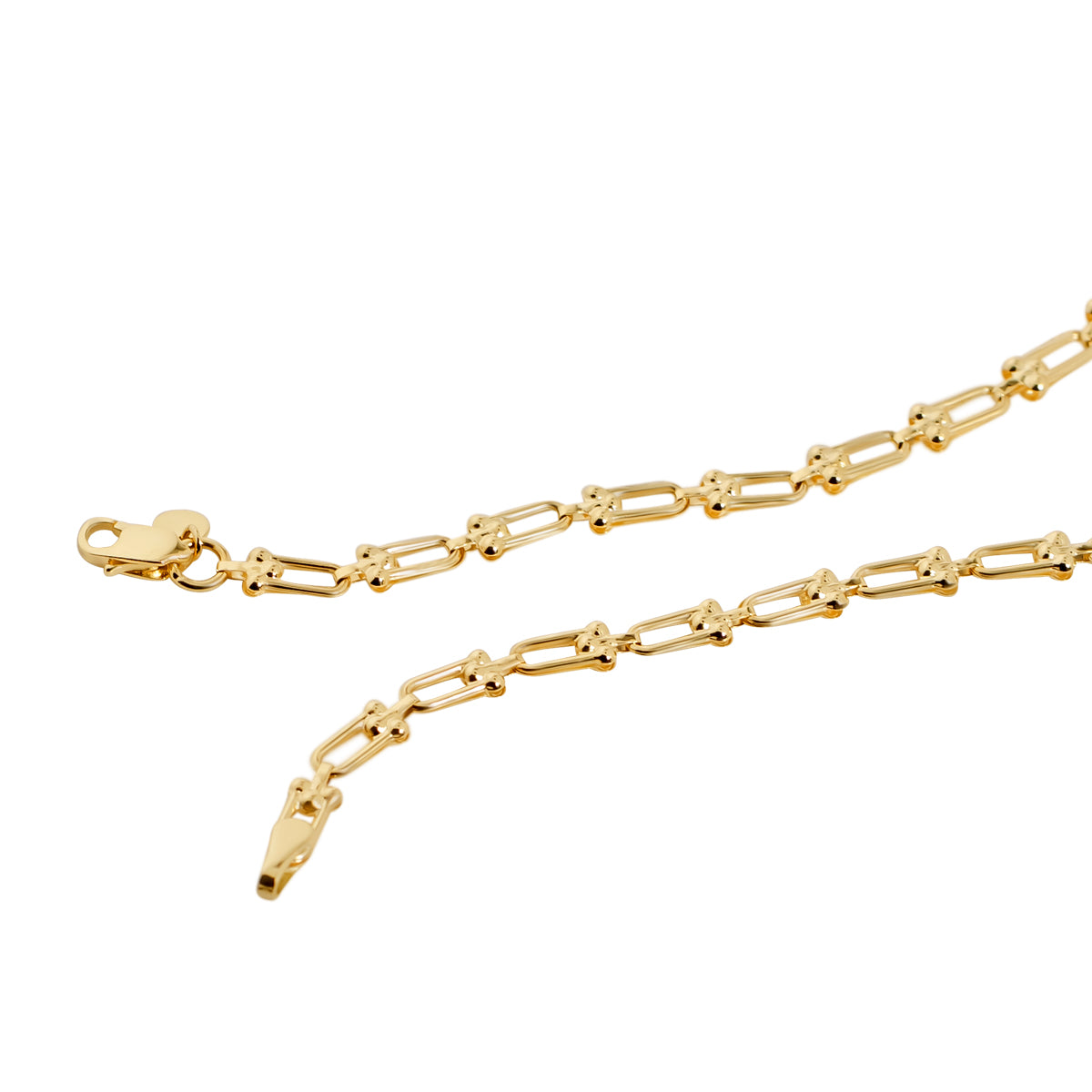 18ct Yellow Gold Small Link Necklace