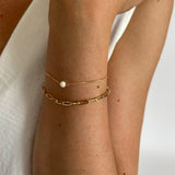 18ct Solid Yellow Gold Link Bracelet