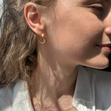 18ct Yellow Gold Medium Hoops