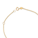 18ct Yellow Gold Cylinder T-Bar Chain Bracelet