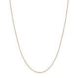 18ct Solid Yellow Gold Box Chain