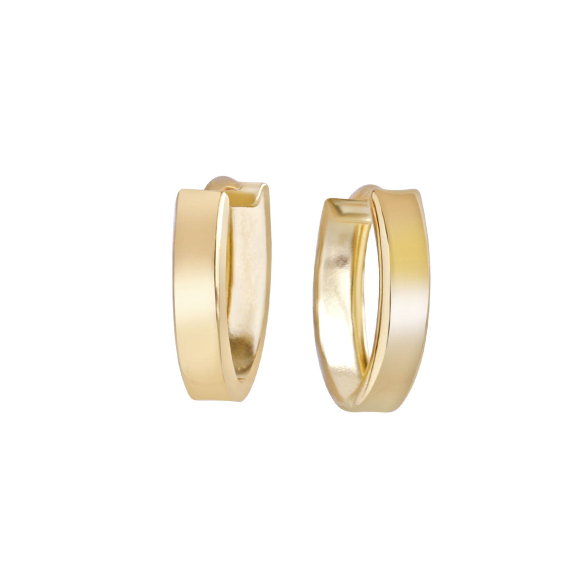 18ct Yellow Gold Huggie Earrings