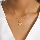 18ct Yellow Gold Honey Bee Charm Pendant