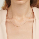 18ct Yellow Solid Gold Link Chain Necklace