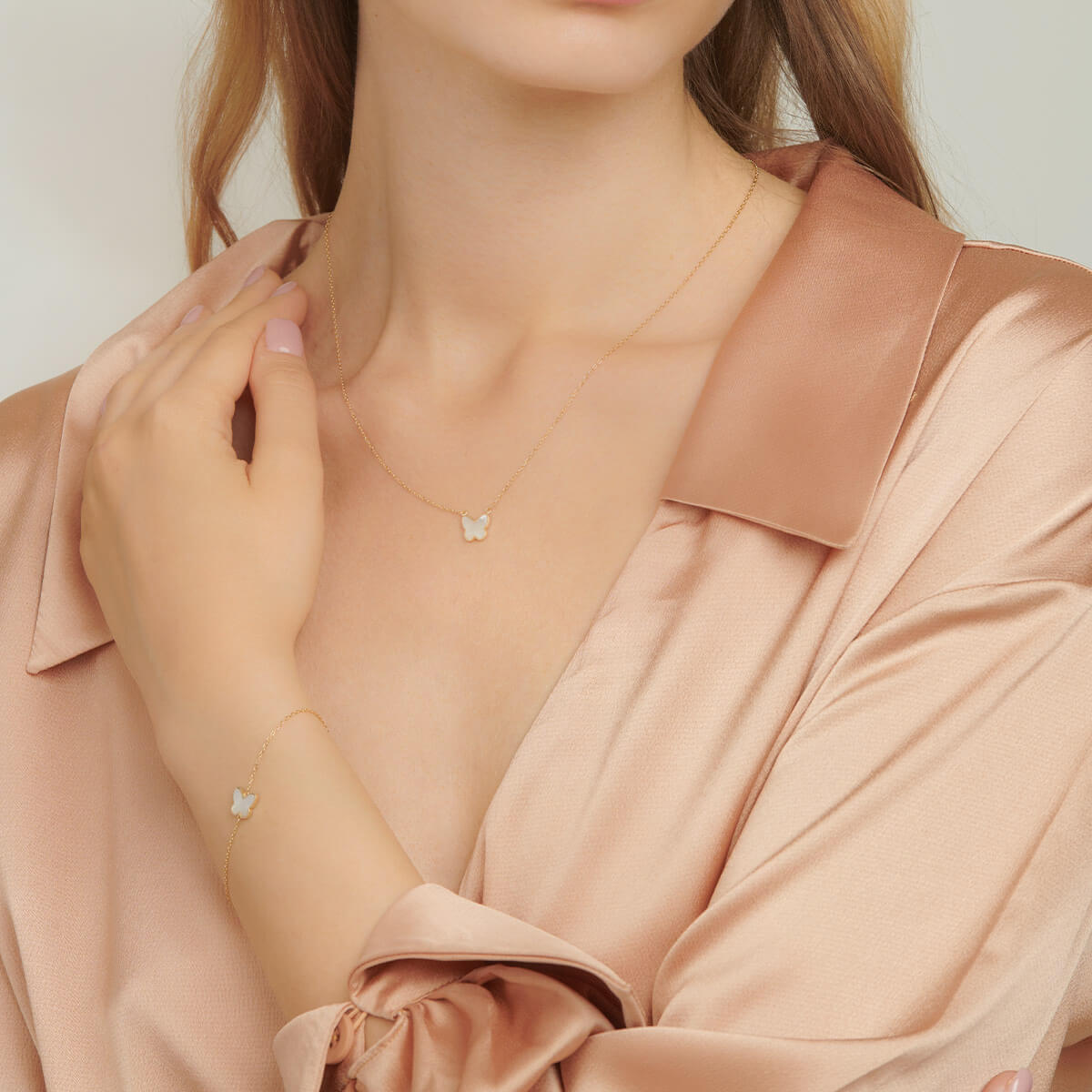 Butterfly Pendant Necklace