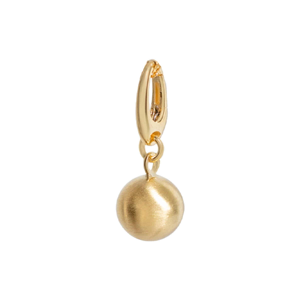 Fine 18ct Yellow Gold Ball Pendant Charm -
