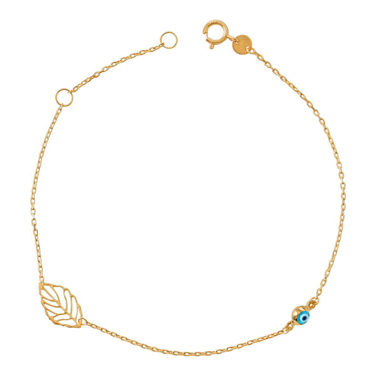 Gold Evil Eye Bracelet