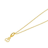18ct HoneyComb Gold Pendant Charm