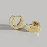 18ct Yellow Gold Small Huggie Hoop Earrings
