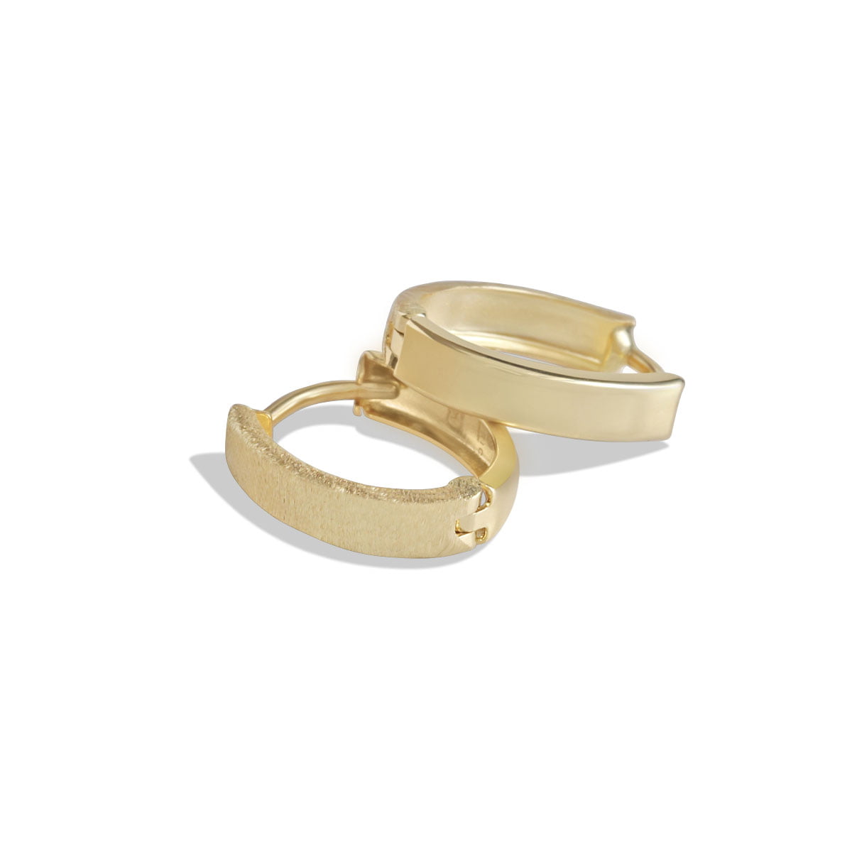 Yellow Gold Huggie Earrings