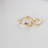 18ct Yellow Gold Medium Hoops