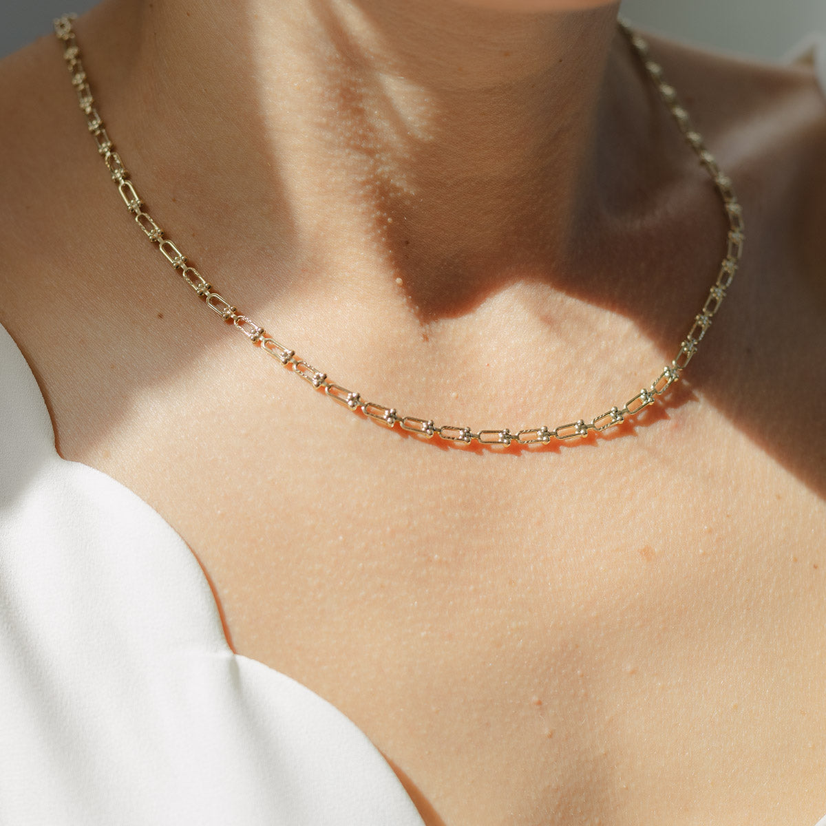 Small link hotsell gold chain