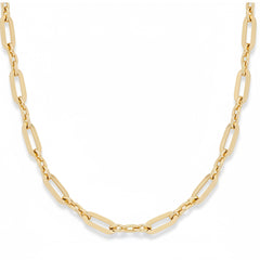18ct Yellow Gold Chunky Link Chain Necklace