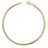 18ct Yellow Gold Flat Herringbone Bracelet