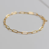 18ct Solid Yellow Gold Link Bracelet