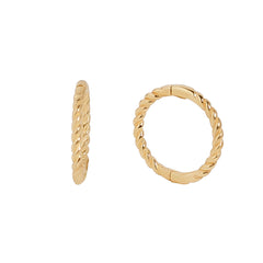 10mm Medium Clicker Hoop Earrings