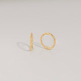 8mm Small Clicker Hoop Earrings