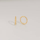 10mm Medium Clicker Hoop Earrings