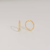 12mm Large Clicker Hoop Earrings