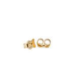 18ct Yellow Gold Turquoise Gemstone Stud Earrings