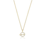 Gia Love 18ct Gold Pendant Charm With A Gold Chain