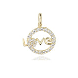 Gia Love 18ct Gold Pendant Charm