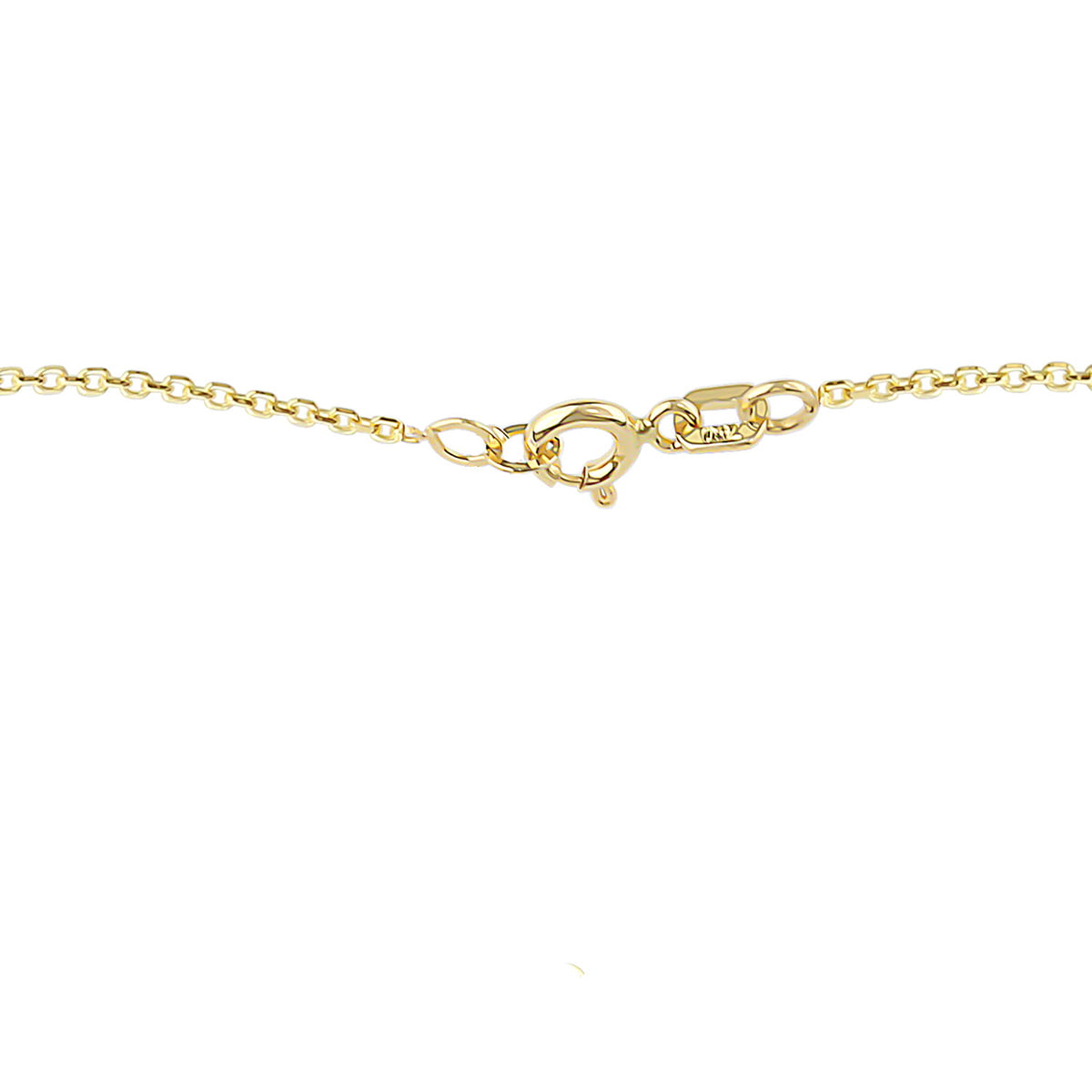 18ct Yellow Gold Pear Drop Pendant Necklace
