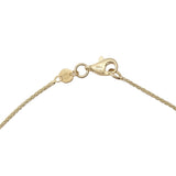 18ct Solid Gold Beaded Chain Bracelet - Handmade