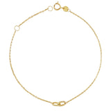 18ct Solid Gold Chain Link Bracelet