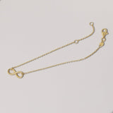 18ct Solid Gold Iconic Infinity Chain Bracelet.3