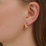 18ct Solid Yellow Small Earring Hoops Gold