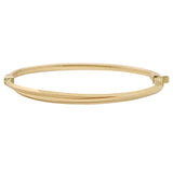 18ct Yellow Gold Hinged Bangle for Women