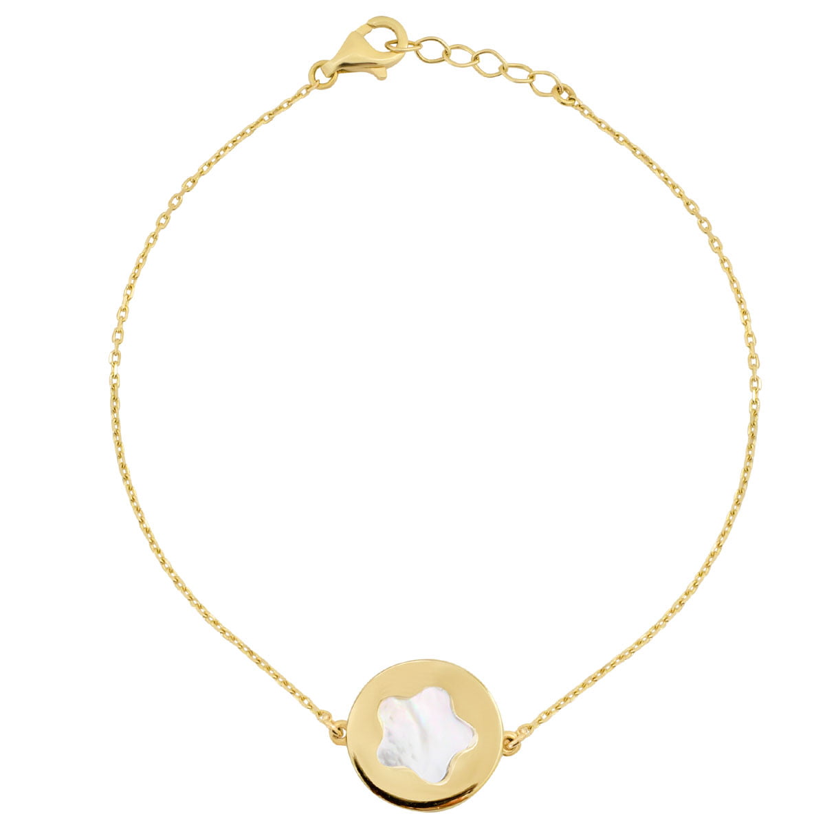 18ct Yellow Gold Pearl Bracelet