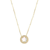 18ct Yellow Gold Pearl Pendant Necklace