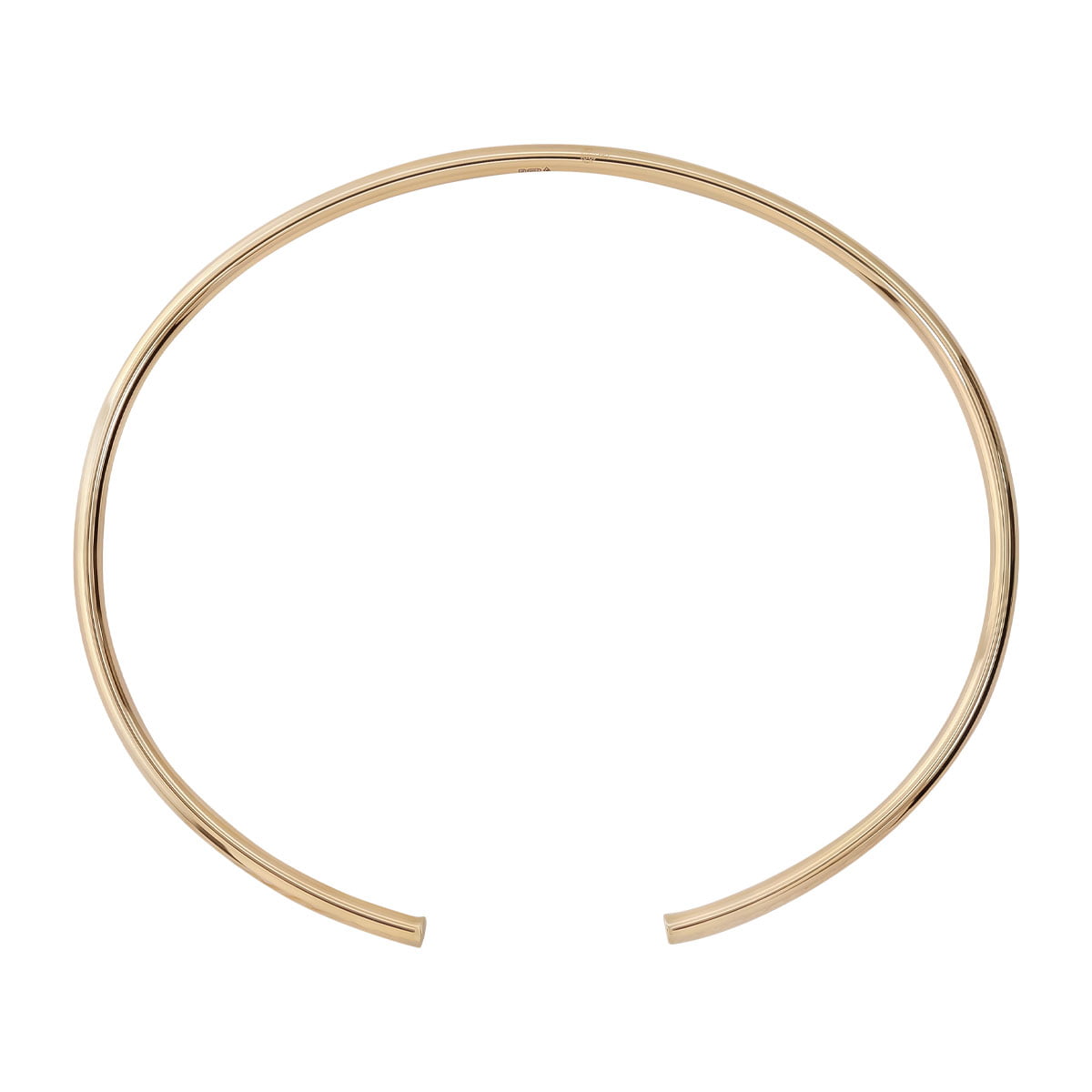 18ct Yellow Gold Twist Bangle for Women