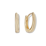 18ct Yellow Gold Womens Small Hoop Earrings