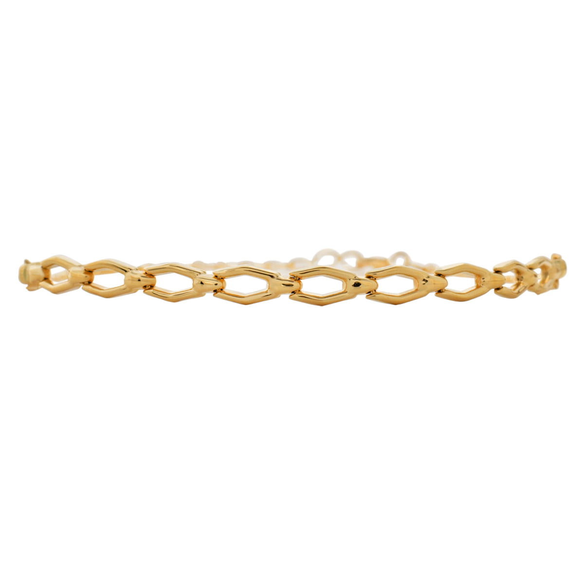 18ct Yellow Small Gold Link Bracelet