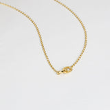 18ct Yellow Solid Gold Link Chain Necklace