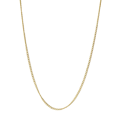 18ct Solid Gold Curb Chain Necklace