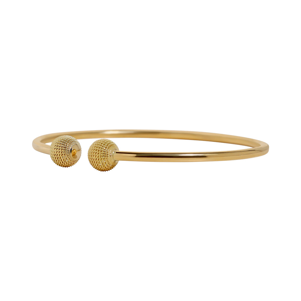 Solid gold band bracelet deals