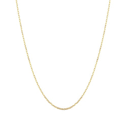 18ct Yellow Gold Cable Chain Necklace