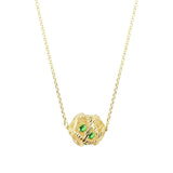 Aria Green 18ct Gold Pendant Necklace