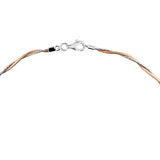 Serena 18ct Rose Gold Choker Necklace