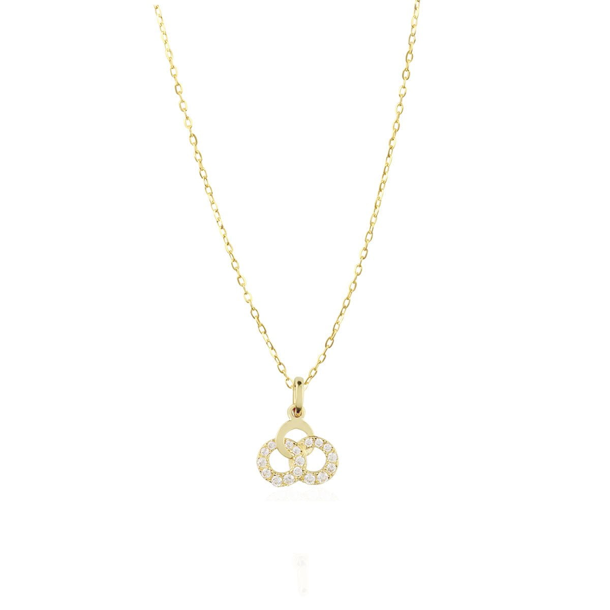 Gia Dream 18ct Gold Pendant Charm With A Gold Chain