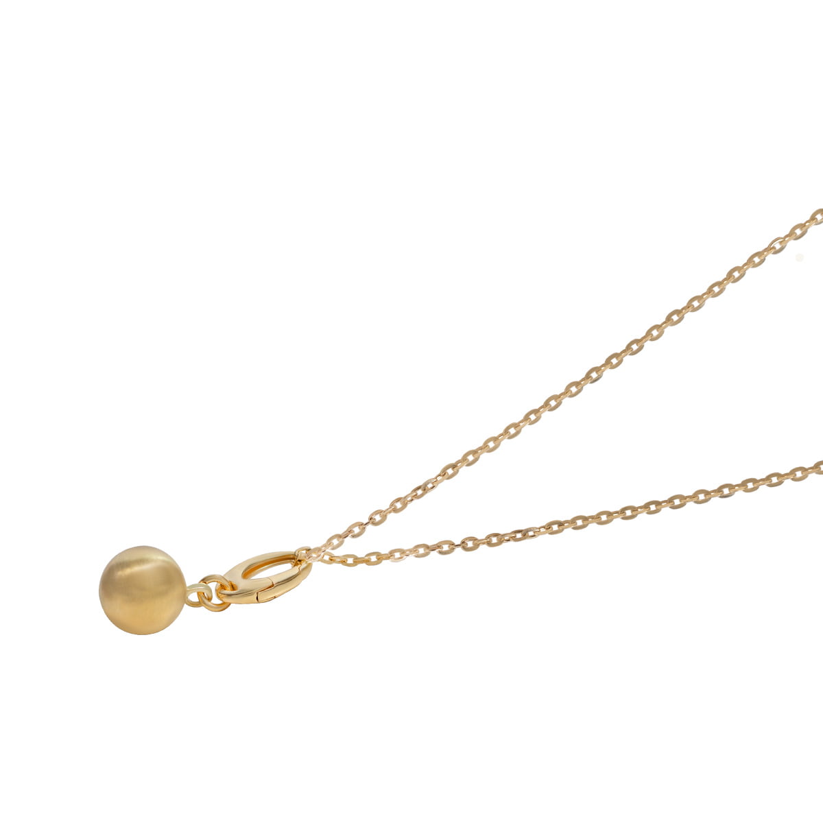 Fine 18ct Yellow Gold Ball Pendant Charm