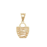 Flower 18ct Solid Gold Pendant