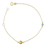 Gold Turquoise Bracelet